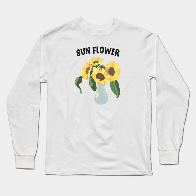 Sun Flower favorite tee Long Sleeve T-Shirt by Get Yours